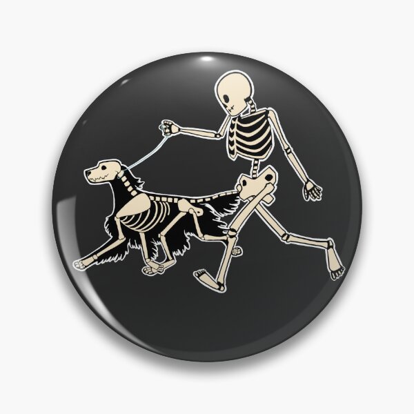Item preview, Skeleton Dog Handler - Setter designed and sold by Spinyflowerart.