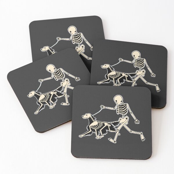 Item preview, Skeleton Dog Handler - Setter designed and sold by Spinyflowerart.