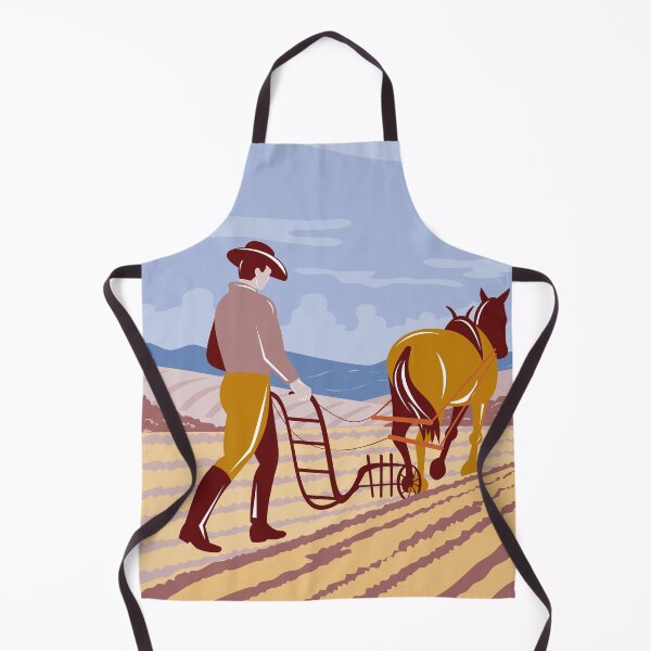 Item preview, Farmer in Palouse Eastern Washington State WPA Art designed and sold by patrimonio.