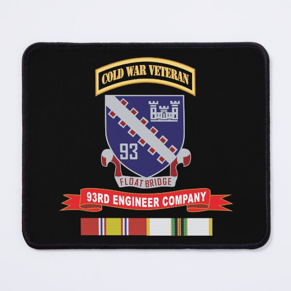 Item preview, Army - 93rd Engineer Company - Ribbon COLD WAR Vet Tab X 300 designed and sold by Military Insignia Products.