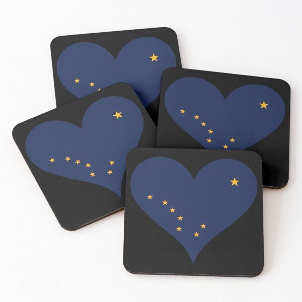 Item preview, Alaska Heart Flag designed and sold by NTGUILTY.