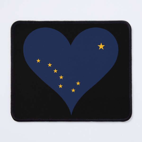 Item preview, Alaska Heart Flag designed and sold by NTGUILTY.