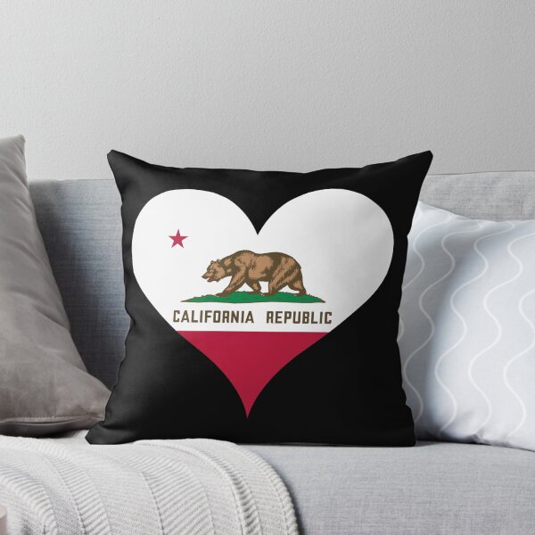 Item preview, California Heart Flag designed and sold by NTGUILTY.