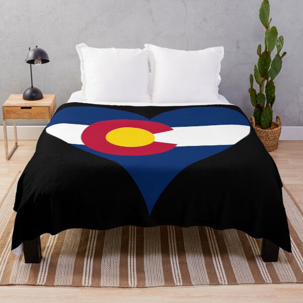 Item preview, Colorado Heart Flag designed and sold by NTGUILTY.