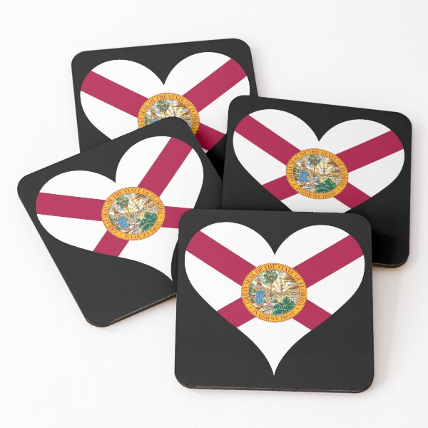 Item preview, Florida Heart Flag designed and sold by NTGUILTY.