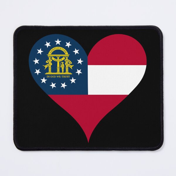 Item preview, Georgia Heart Flag designed and sold by NTGUILTY.