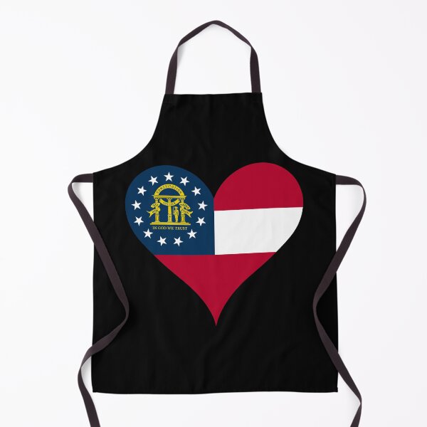 Item preview, Georgia Heart Flag designed and sold by NTGUILTY.