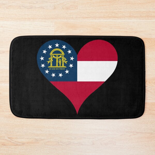 Item preview, Georgia Heart Flag designed and sold by NTGUILTY.