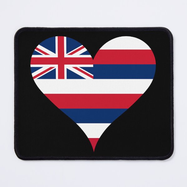 Item preview, Hawaii Heart Flag designed and sold by NTGUILTY.