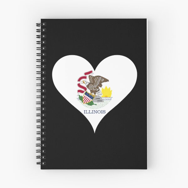Item preview, Illinois Heart Flag designed and sold by NTGUILTY.