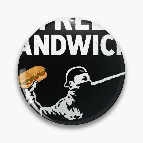 Item preview,  Free DC Sandwich Guy  Political Protest Art Poster designed and sold by AV.