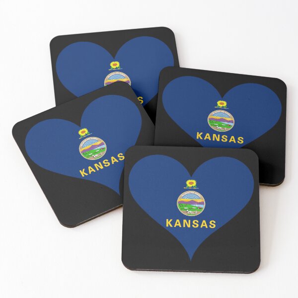 Item preview, Kansas Heart Flag designed and sold by NTGUILTY.