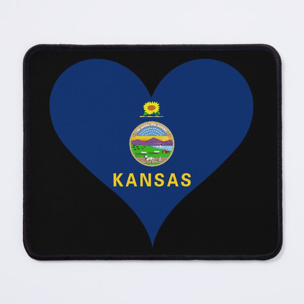 Item preview, Kansas Heart Flag designed and sold by NTGUILTY.