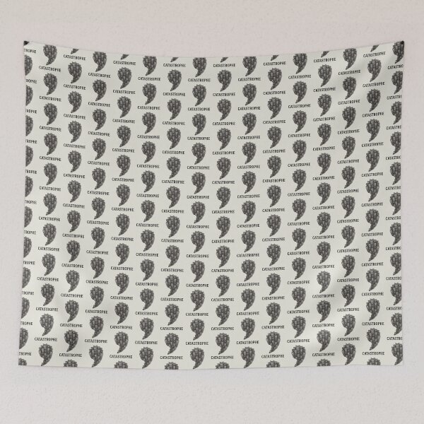 Item preview, Catastrophe – Funny Cat Pun designed and sold by hangmeart.