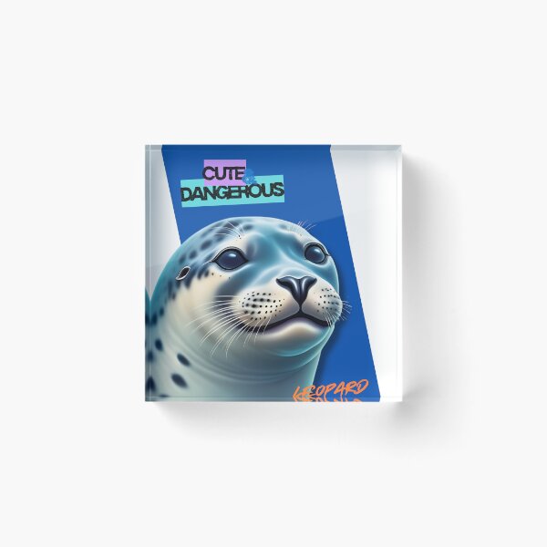 Item preview, Leopard Seal. Cute and Dangerous designed and sold by Animals-Tees.