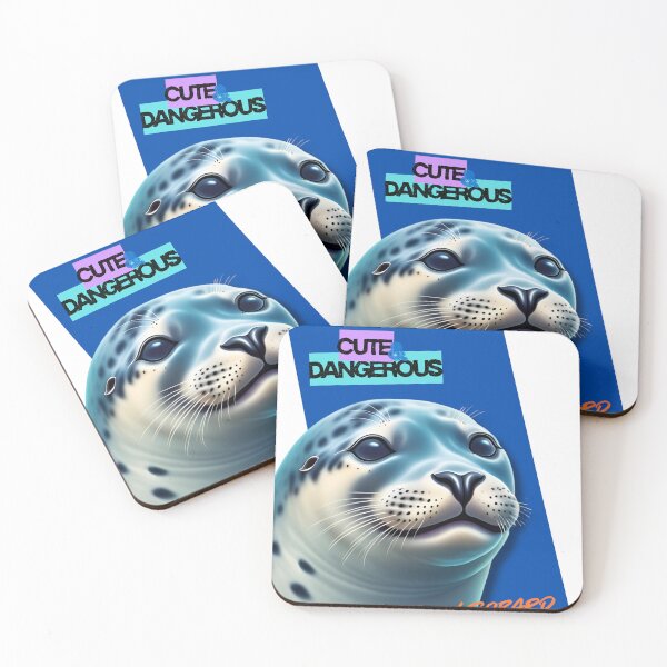 Item preview, Leopard Seal. Cute and Dangerous designed and sold by Animals-Tees.