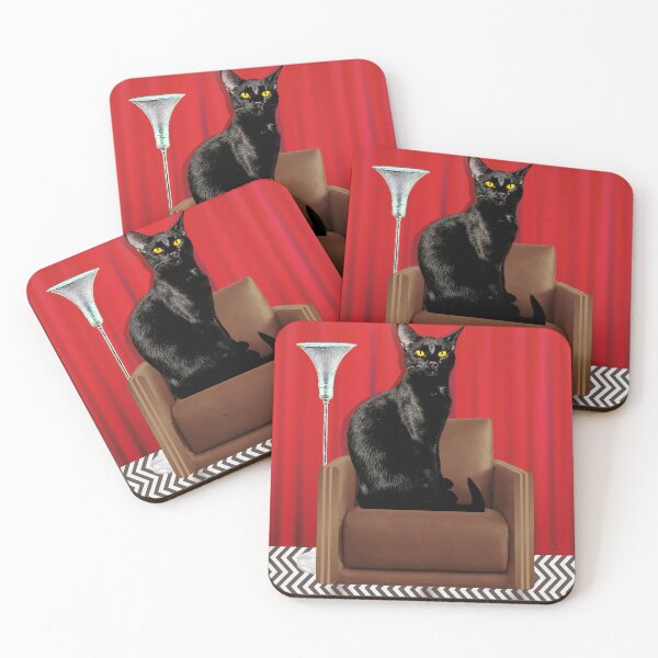Item preview, Twin Peaks Red Room Cat designed and sold by pulse_retail.