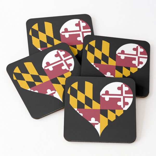 Item preview, Maryland Heart Flag designed and sold by NTGUILTY.