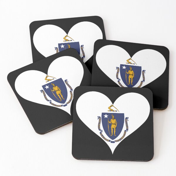 Item preview, Massachusetts Heart Flag designed and sold by NTGUILTY.