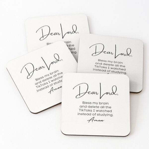 Item preview, Dear Lord | Funny Student Prayer  designed and sold by Anniko Art Studio.