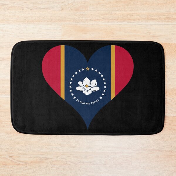 Item preview, Mississippi Heart Flag designed and sold by NTGUILTY.