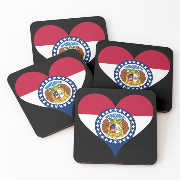 Item preview, Missouri Heart Flag designed and sold by NTGUILTY.