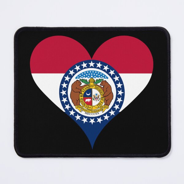 Item preview, Missouri Heart Flag designed and sold by NTGUILTY.