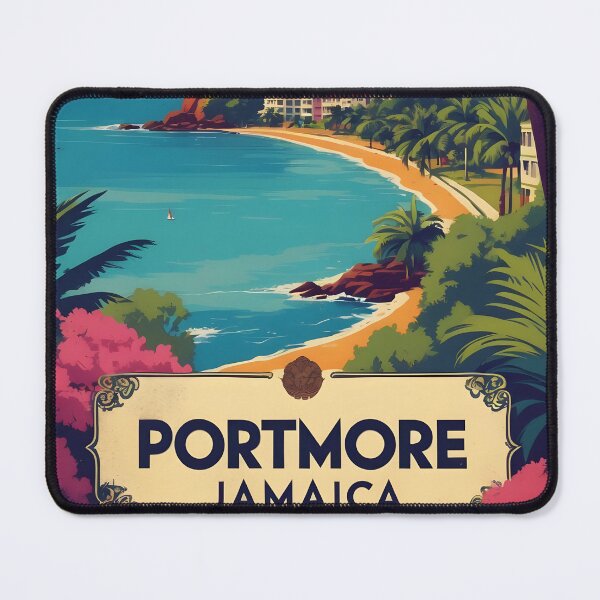 Item preview, Portmore Jamaica Vintage Travel Tourism designed and sold by TravelersGems.