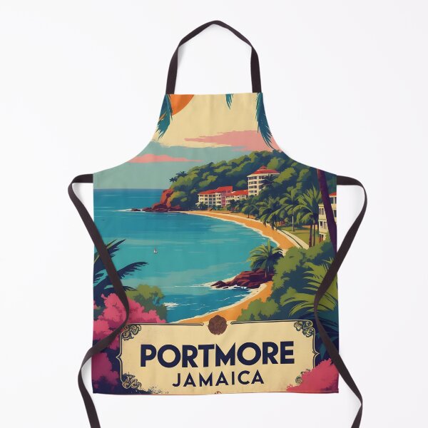 Item preview, Portmore Jamaica Vintage Travel Tourism designed and sold by TravelersGems.