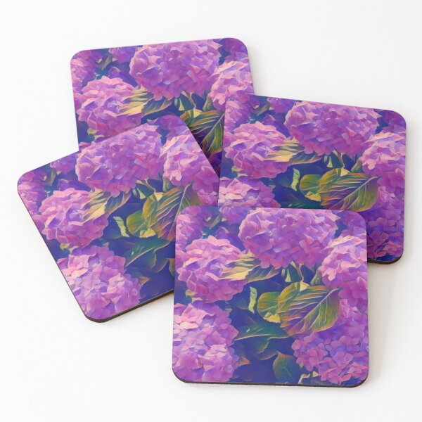 Item preview, Purple hydrangeas in full bloom designed and sold by MiKaBerlin.