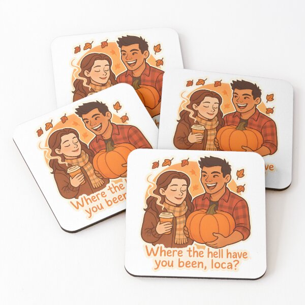 Item preview, Where the Hell Have You Been, Loca? – Funny Twilight Quote Autumn Sticker designed and sold by MAVNALE.