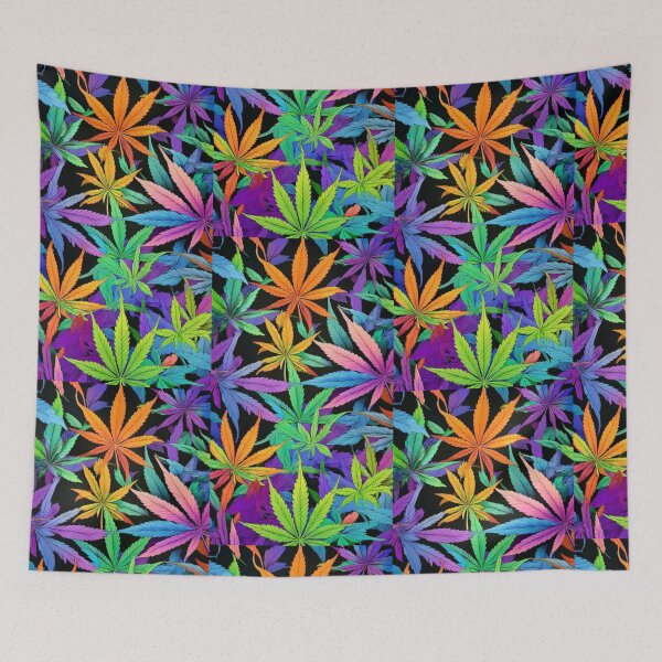 Item preview, Vibrant Cannabis Leaf Pattern designed and sold by Casivity.