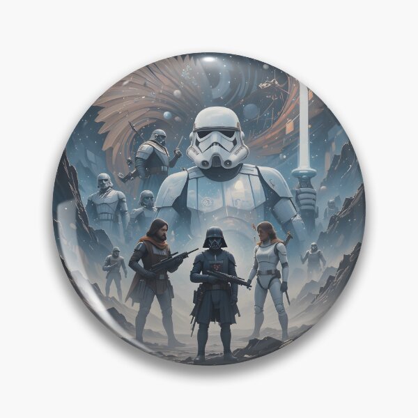 Item preview, Space Epic Chronicles Powerful Galactic Journeys Unfold Art designed and sold by ART ATTACK ZONE.