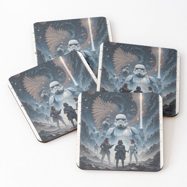Item preview, Space Epic Chronicles Powerful Galactic Journeys Unfold Art designed and sold by ART ATTACK ZONE.