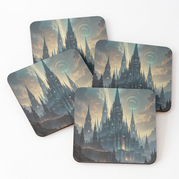 Item preview, Castle Epic Chronicles Powerful Galactic Journeys Unfold Art designed and sold by ART ATTACK ZONE.
