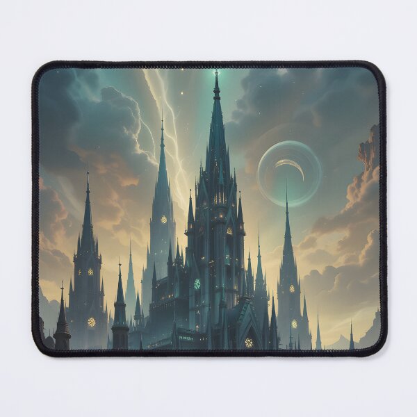 Item preview, Castle Epic Chronicles Powerful Galactic Journeys Unfold Art designed and sold by ART ATTACK ZONE.