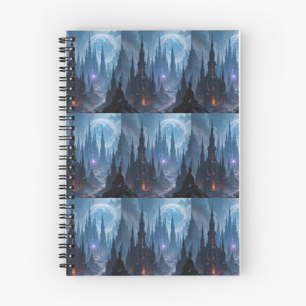 Item preview, Gothic Epic Chronicles Powerful Galactic Journeys Unfold Art designed and sold by ART ATTACK ZONE.