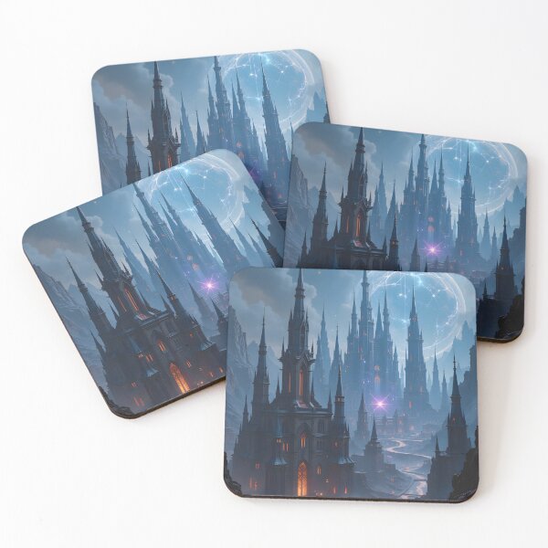 Item preview, Gothic Epic Chronicles Powerful Galactic Journeys Unfold Art designed and sold by ART ATTACK ZONE.
