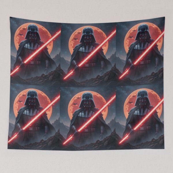 Item preview, Darth Vader Chronicles Powerful Galactic Journeys Unfold Art designed and sold by ART ATTACK ZONE.