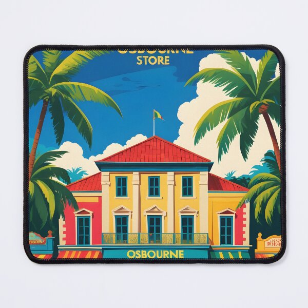 Item preview, Osbourne Store Jamaica Vintage Travel Tourism designed and sold by TravelersGems.