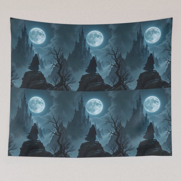 Item preview, Dark Epic Chronicles Powerful Galactic Journeys Unfold Art designed and sold by ART ATTACK ZONE.