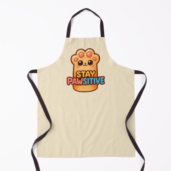 Item preview, Stay Pawsitive Cat Paw Kawaii Sticker – Cute Oiled Color Illustration. designed and sold by sunlightdesign.