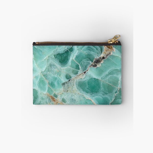 Item preview, Polished Aqua Seamless Texture – Chic Gemstone Abstract Design designed and sold by DigitaICraft.