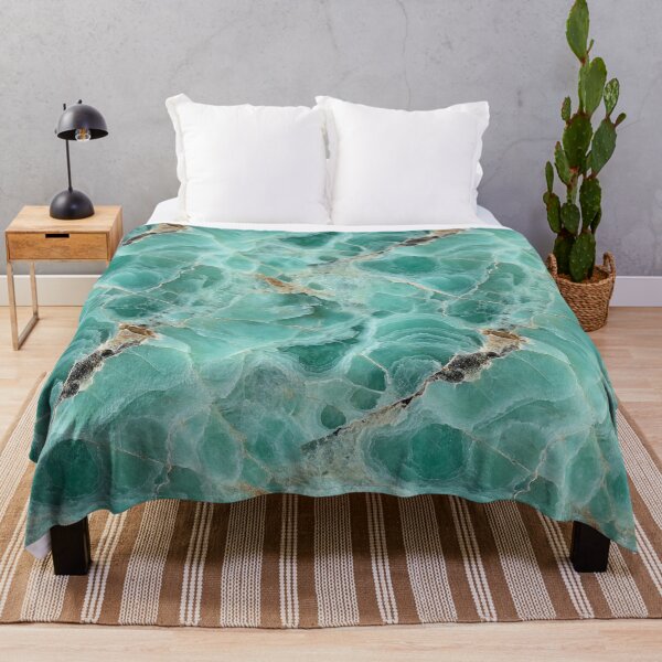 Item preview, Polished Aqua Seamless Texture – Chic Gemstone Abstract Design designed and sold by DigitaICraft.
