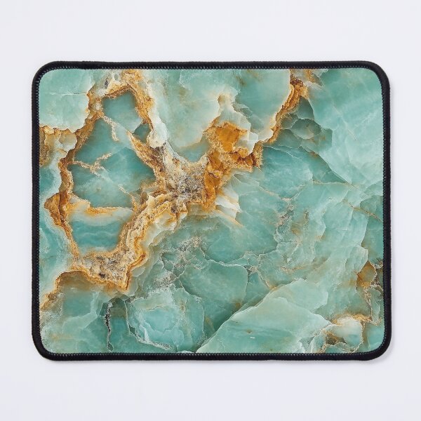 Item preview, Luxury Aqua Crystal Seamless Artwork – Modern Gemstone-Inspired Pattern designed and sold by DigitaICraft.