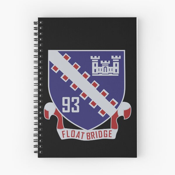 Item preview, Army - 93rd Engineer Company (Floating Bridge) without Txt X 300 designed and sold by Military Insignia Products.