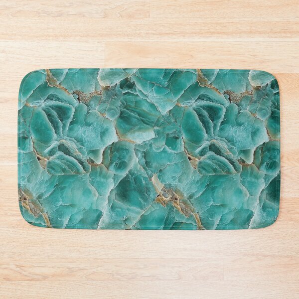 Item preview, Soft Turquoise Seamless Texture – Polished Mineral-Inspired Design designed and sold by DigitaICraft.
