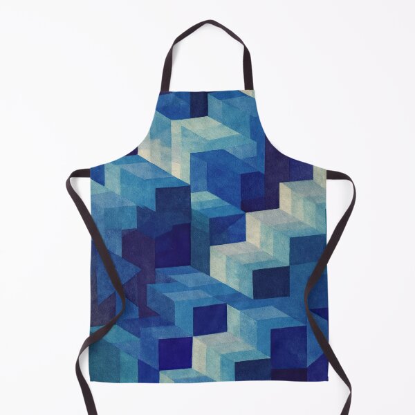 Item preview, Impossible structures captured in calm watercolor composition designed and sold by Piotrek0001.