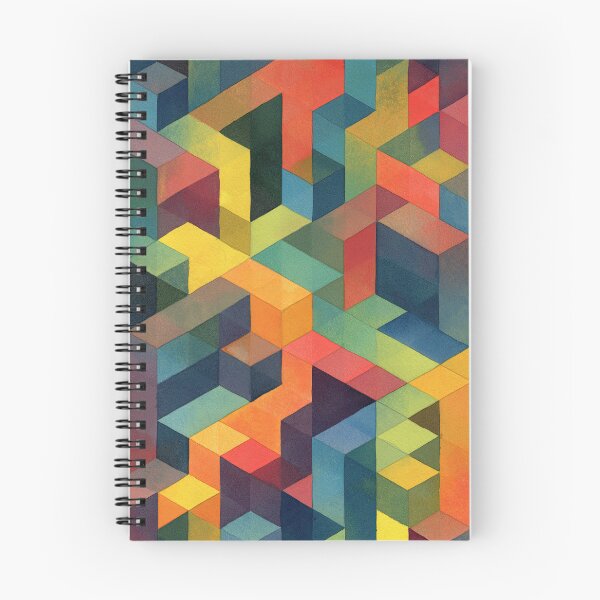 Item preview, Mysterious watercolor staircases creating impossible dreamlike labyrinths designed and sold by Piotrek0001.