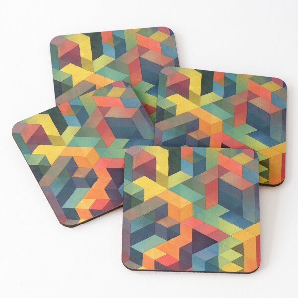 Item preview, Mysterious watercolor staircases creating impossible dreamlike labyrinths designed and sold by Piotrek0001.